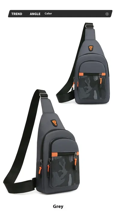 Waterproof Lightweight Multi-layer Multicolor Minimalism Crossbody Bag Waist Bag