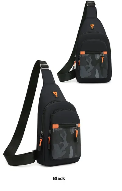 Waterproof Lightweight Multi-layer Multicolor Minimalism Crossbody Bag Waist Bag