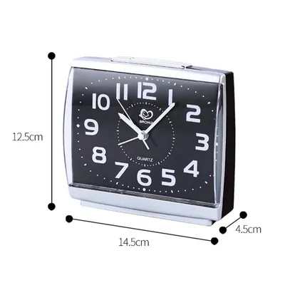 Digital Square Mute Little Alarm Clock