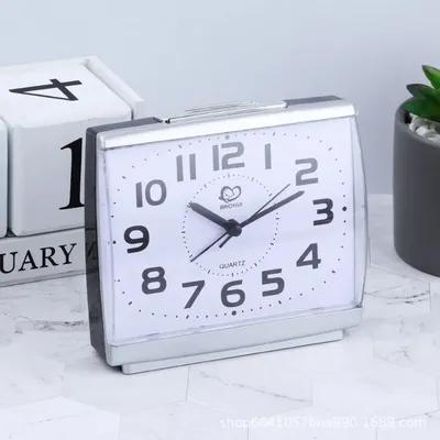 Digital Square Mute Little Alarm Clock