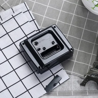 Digital Square Mute Little Alarm Clock