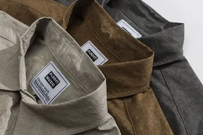 Japanese Trendy Fashion Leisure Washed-out Shirt