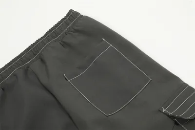 Fashion Personality Topstitching Overalls Men