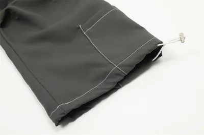 Fashion Personality Topstitching Overalls Men