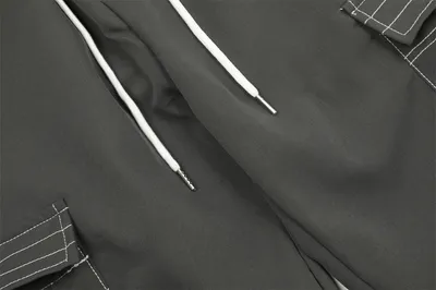 Fashion Personality Topstitching Overalls Men