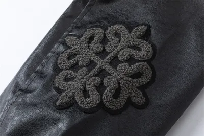Machine Embroidery Baseball Uniform Jacket Male
