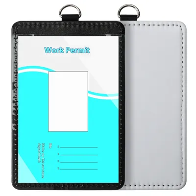 Heat Transfer Work Permit Sublimation Luggage Tag