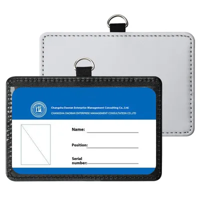 Heat Transfer Work Permit Sublimation Luggage Tag