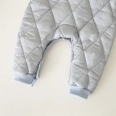 Warm Out Thickened Fleece-lined Baby Jumpsuits
