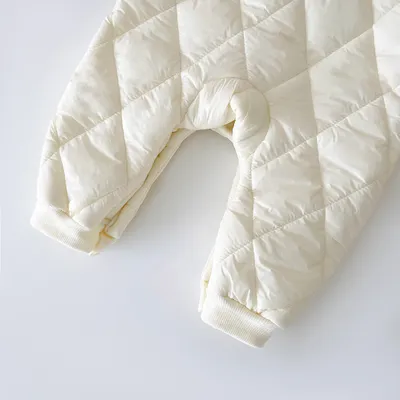 Warm Out Thickened Fleece-lined Baby Jumpsuits