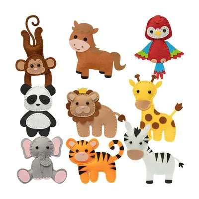 DIY Children's Early Education Sewing Kit Pet Sewing Felt