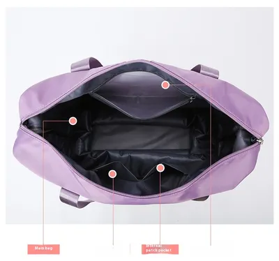 Universal Wheel Expandable Luggage Oversized Capacity Travel Bag