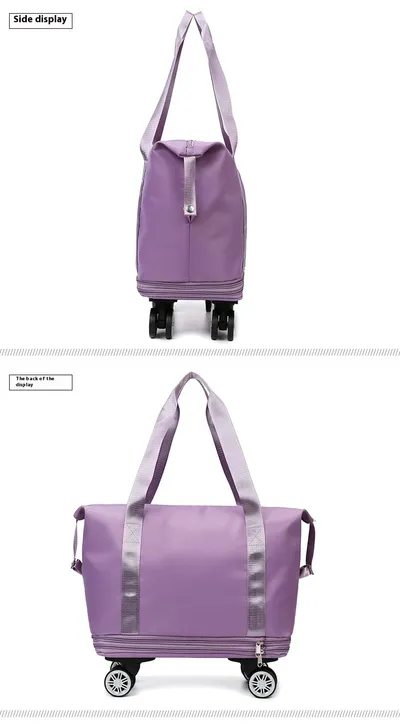 Universal Wheel Expandable Luggage Oversized Capacity Travel Bag