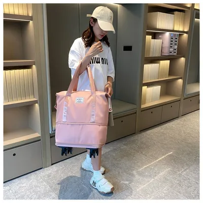 Universal Wheel Expandable Luggage Oversized Capacity Travel Bag