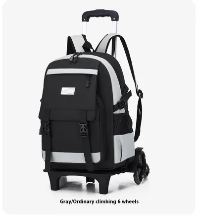 Leisure Primary School Student Large Capacity Pull Rod Backpack