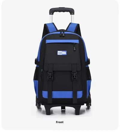 Leisure Primary School Student Large Capacity Pull Rod Backpack