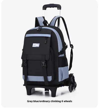 Leisure Primary School Student Large Capacity Pull Rod Backpack