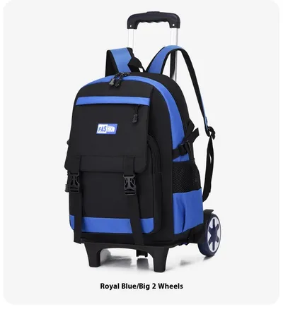 Leisure Primary School Student Large Capacity Pull Rod Backpack