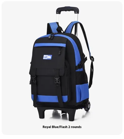 Leisure Primary School Student Large Capacity Pull Rod Backpack