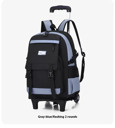 Leisure Primary School Student Large Capacity Pull Rod Backpack