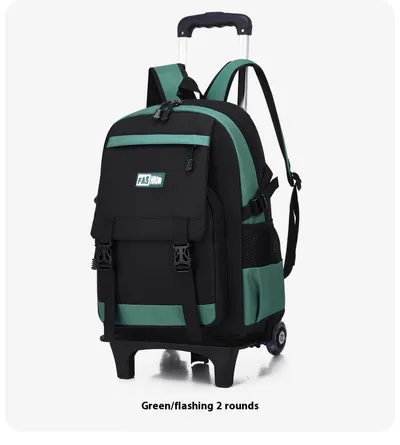 Leisure Primary School Student Large Capacity Pull Rod Backpack