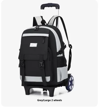 Leisure Primary School Student Large Capacity Pull Rod Backpack