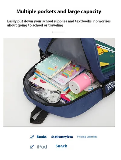 Kindergarten Men And Women Baby's School Bag