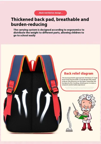 Kindergarten Men And Women Baby's School Bag