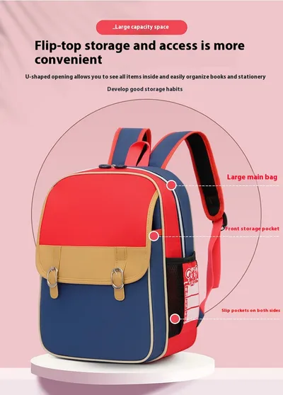 Kindergarten Men And Women Baby's School Bag
