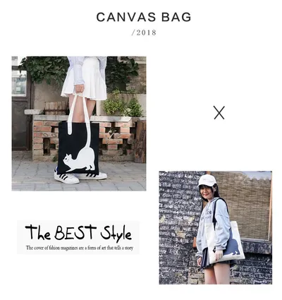 Fashion Artistic Canvas Women's Bag