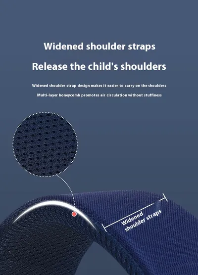 Burden-reducing Spine Protection Children Backpack