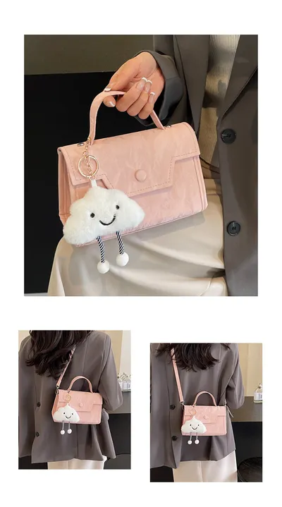 Fashion Tote Women's 2 Small Square Bag Casual Messenger Bag