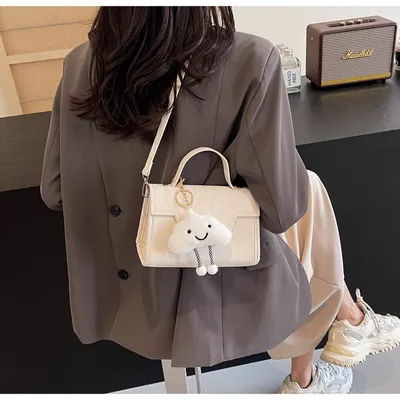 Fashion Tote Women's 2 Small Square Bag Casual Messenger Bag
