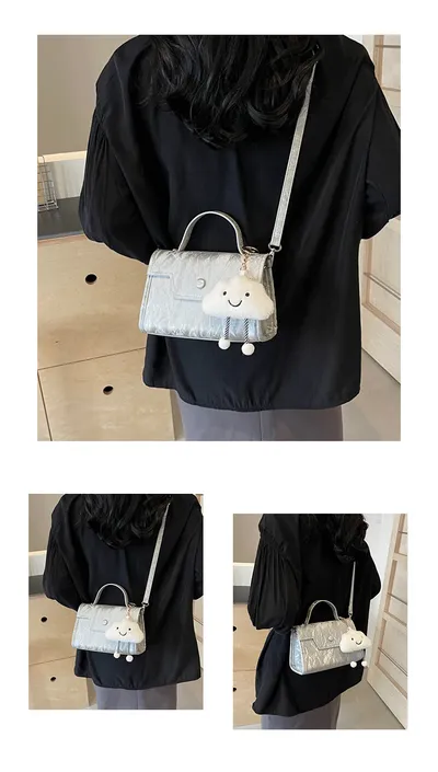 Fashion Tote Women's 2 Small Square Bag Casual Messenger Bag
