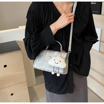 Fashion Tote Women's 2 Small Square Bag Casual Messenger Bag