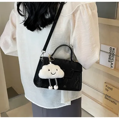 Fashion Tote Women's 2 Small Square Bag Casual Messenger Bag