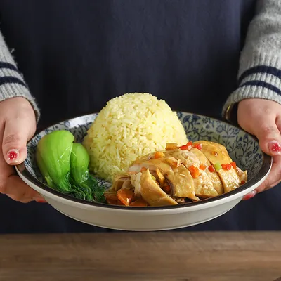 10-inch Commercial Ceramic Creative Restaurant Plate