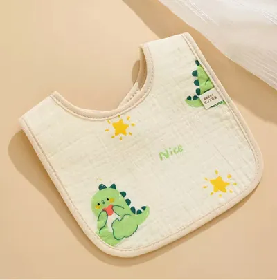 Baby Pure Cotton Waterproof Bib And Mouth Water Towel
