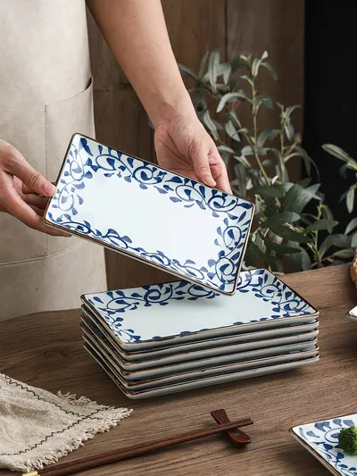 Restaurant Restaurant Ceramic Commercial Tableware Snack Dim Sum Plate