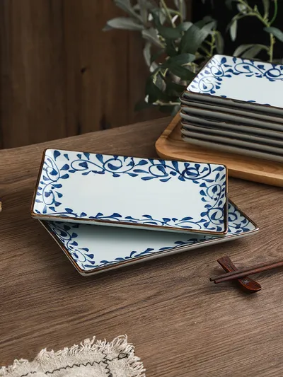 Restaurant Restaurant Ceramic Commercial Tableware Snack Dim Sum Plate