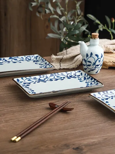 Restaurant Restaurant Ceramic Commercial Tableware Snack Dim Sum Plate