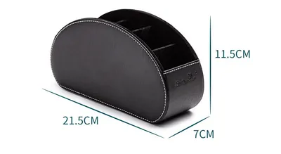 Household Supplies Remote Control Storage Box Of Leather