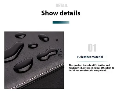 Household Supplies Remote Control Storage Box Of Leather