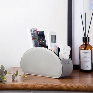 Household Supplies Remote Control Storage Box Of Leather