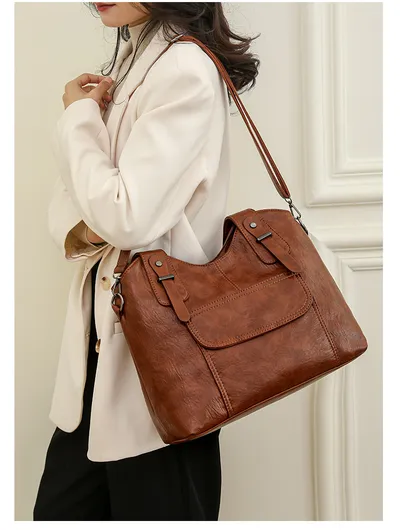 Fashion Trend Women's Pu Handbag
