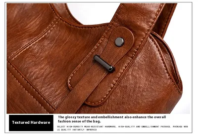 Fashion Trend Women's Pu Handbag