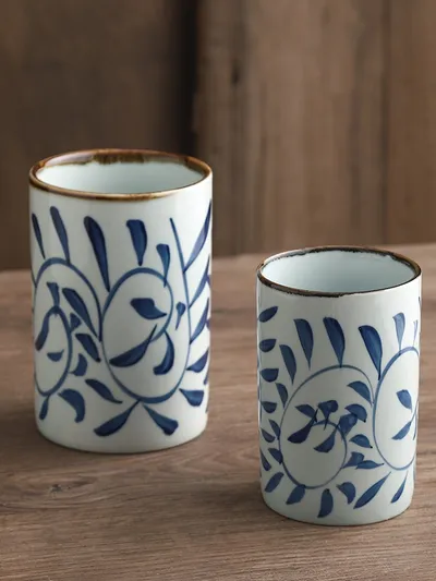 Ceramic Straight Drain Multifunctional Commercial Chopsticks Holder