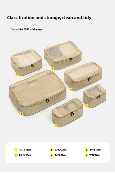Compressed Packaging Travel Supplies Can Be Extended Buggy Bag Travel Clothing Shoes Sub-packaging