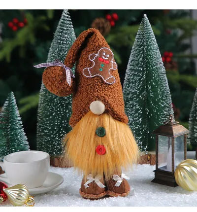 Christmas Candy Faceless Elderly Decoration Creative Doll Decorations