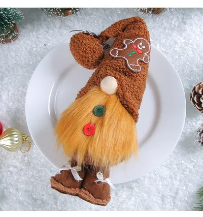 Christmas Candy Faceless Elderly Decoration Creative Doll Decorations